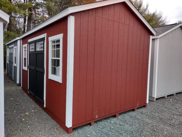 10' x 16' Keystone Ranch T1-11 shed red