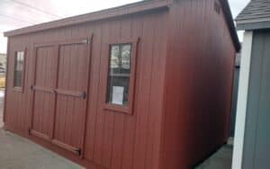 12' x 16' Econoline Ranch T1-11 red shed