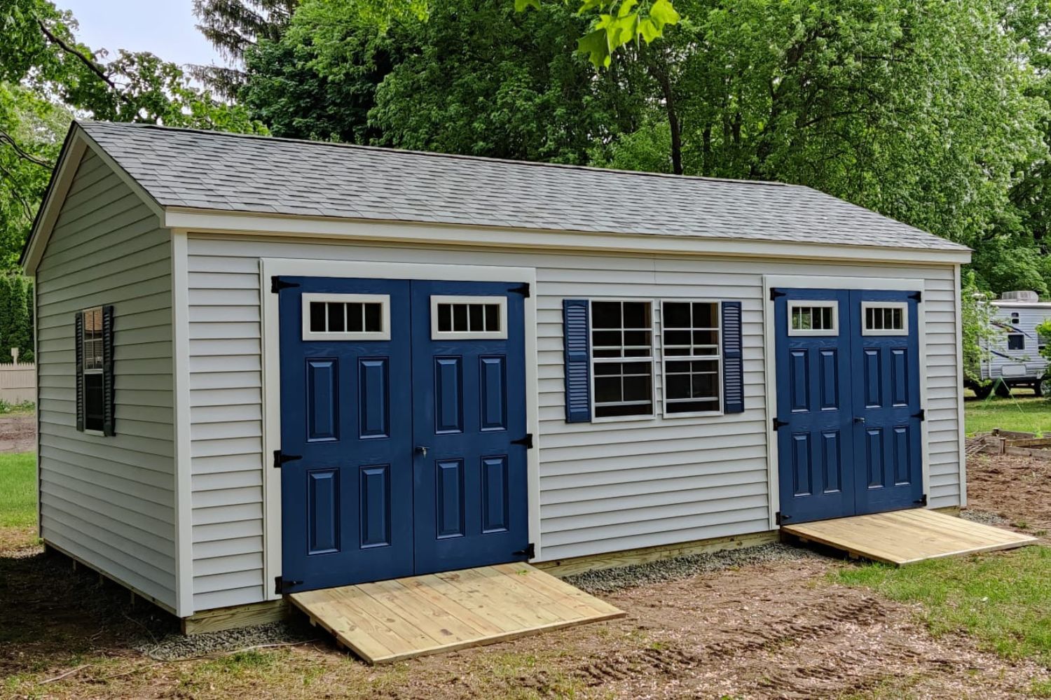 13.5x24 Shed in South Hadley MA