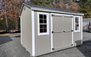 8′ x 12′ Econoline Cottage clay T1-11 Shed
