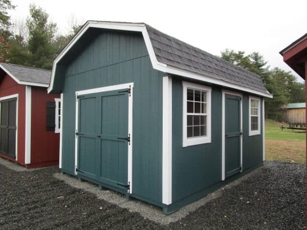 12' x 16' new england dutch colonial t1 11 shed