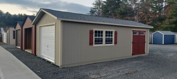 13 5' x 28' new england ranch shed t1 11