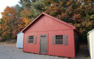20′ x 20′ homestead berkshire shed