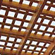 wood traditional pergola lattice roof