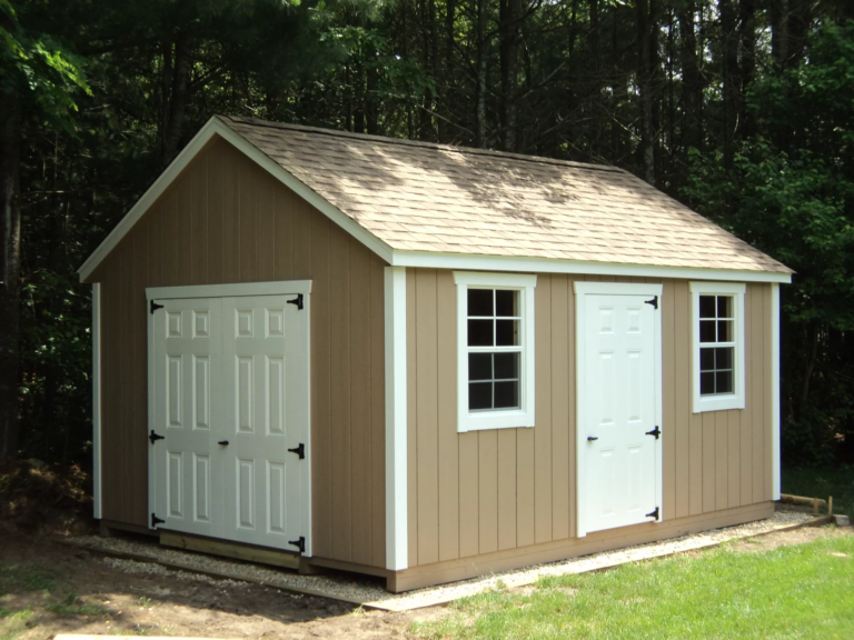 10x12 custom shed sizes