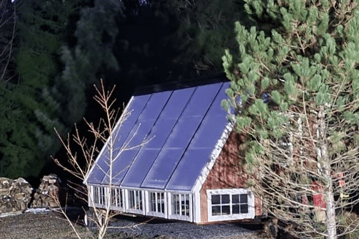 solar garden shed ideas