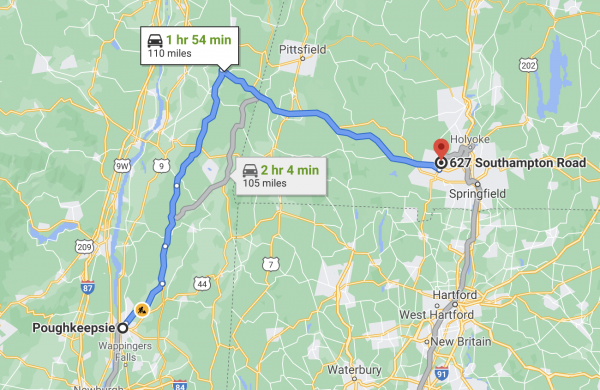 directions from poughkeepsie ny to hometown structures