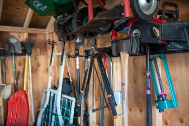 tool shed in dream backyard