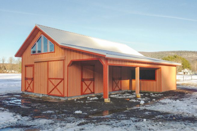 modular horse barns