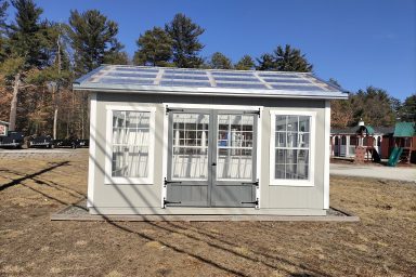 12' x 16' new england ranch garden shed greenhouse 6