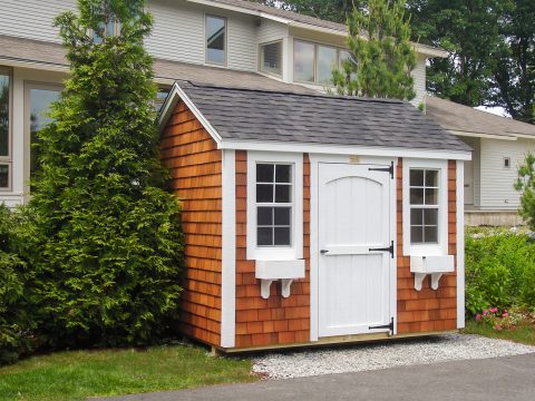 traditional garden sheds