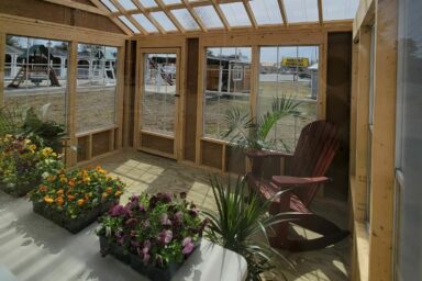 greenhouse design ideas light