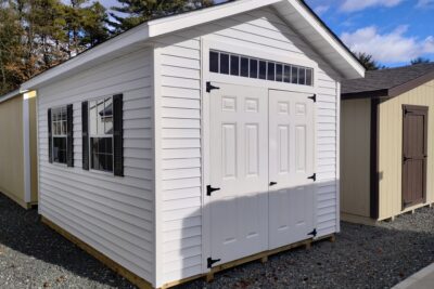 10' x 14' new england ranch vinyl shed