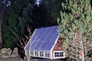 10'x20' solar greenhouse