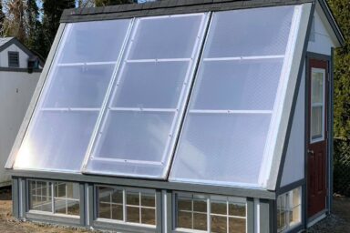 8'x12' solar greenhouse 1 