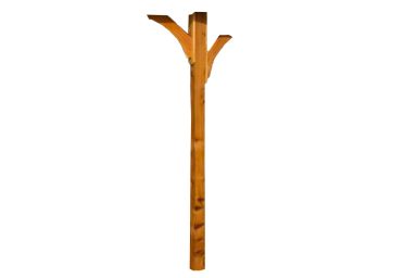 rectangular wooden gazebo post