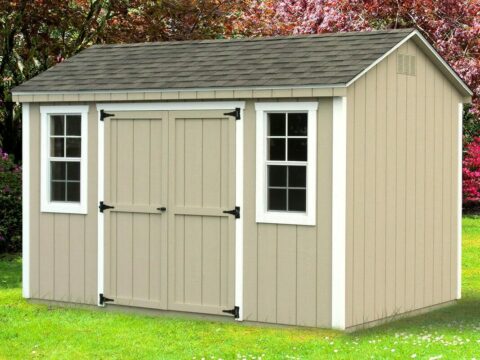 8 x 16 sheds-econoline-cottage-double-door-sheds-in-backyard
