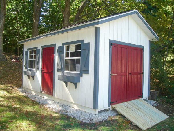 new england ranch 10x10 sheds