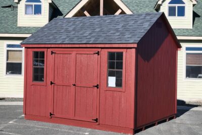 10' x 12' Econoline Cape red shed