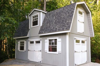 2 story shed