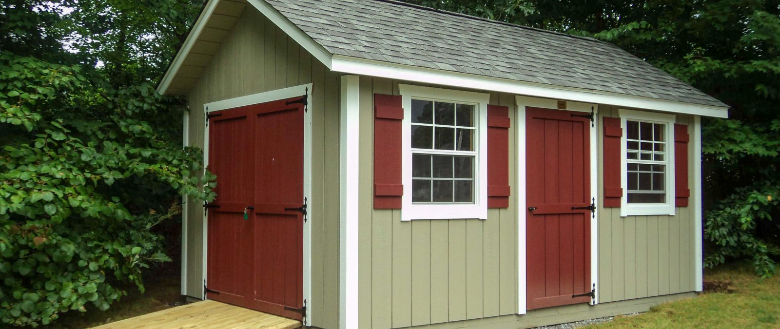 small backyard shed