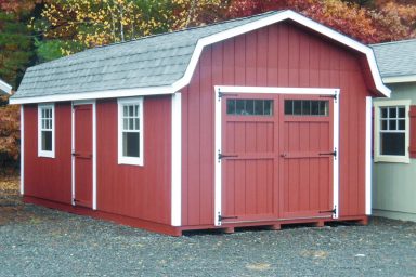 dutch barn style garden sheds