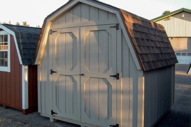 gambrel storage shed